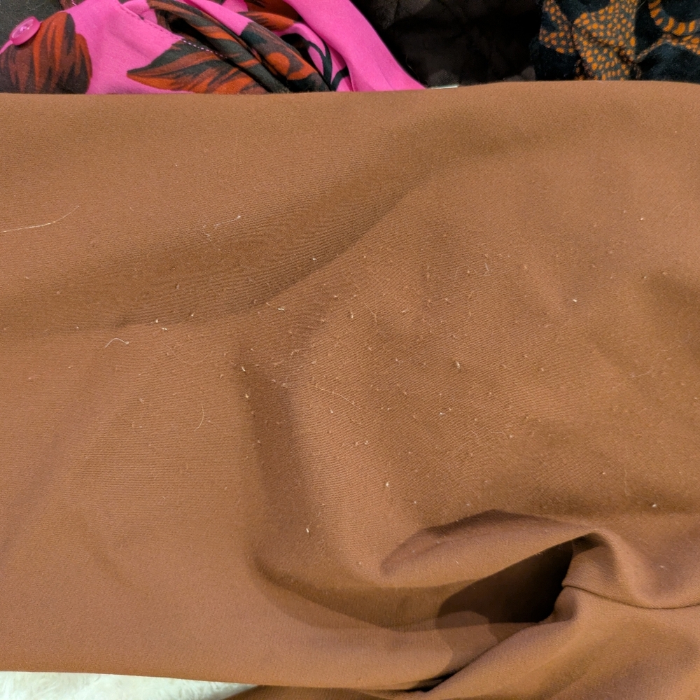 Rachel Zoe Pull On Slim Pants Copper Brown 6 - Picture 8 of 9